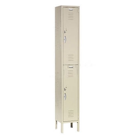 Global Industrial 12 in W, 18 D, 78 in H, Tan 652048TN